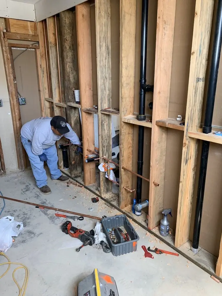 Commercial rough-in plumbing for Commercial Plumbing in Blandburg